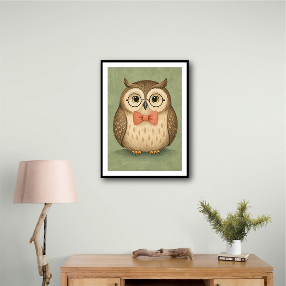 Owl With Bow