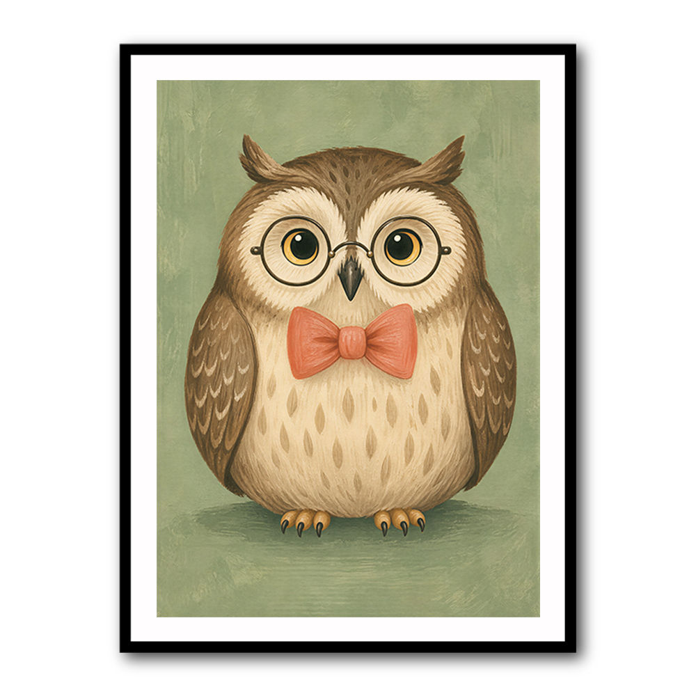 Owl With Bow