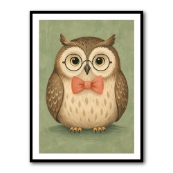Owl With Bow