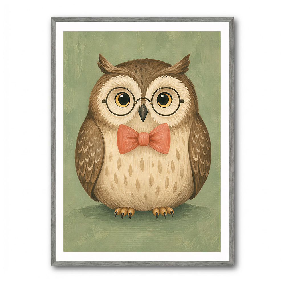 Owl With Bow