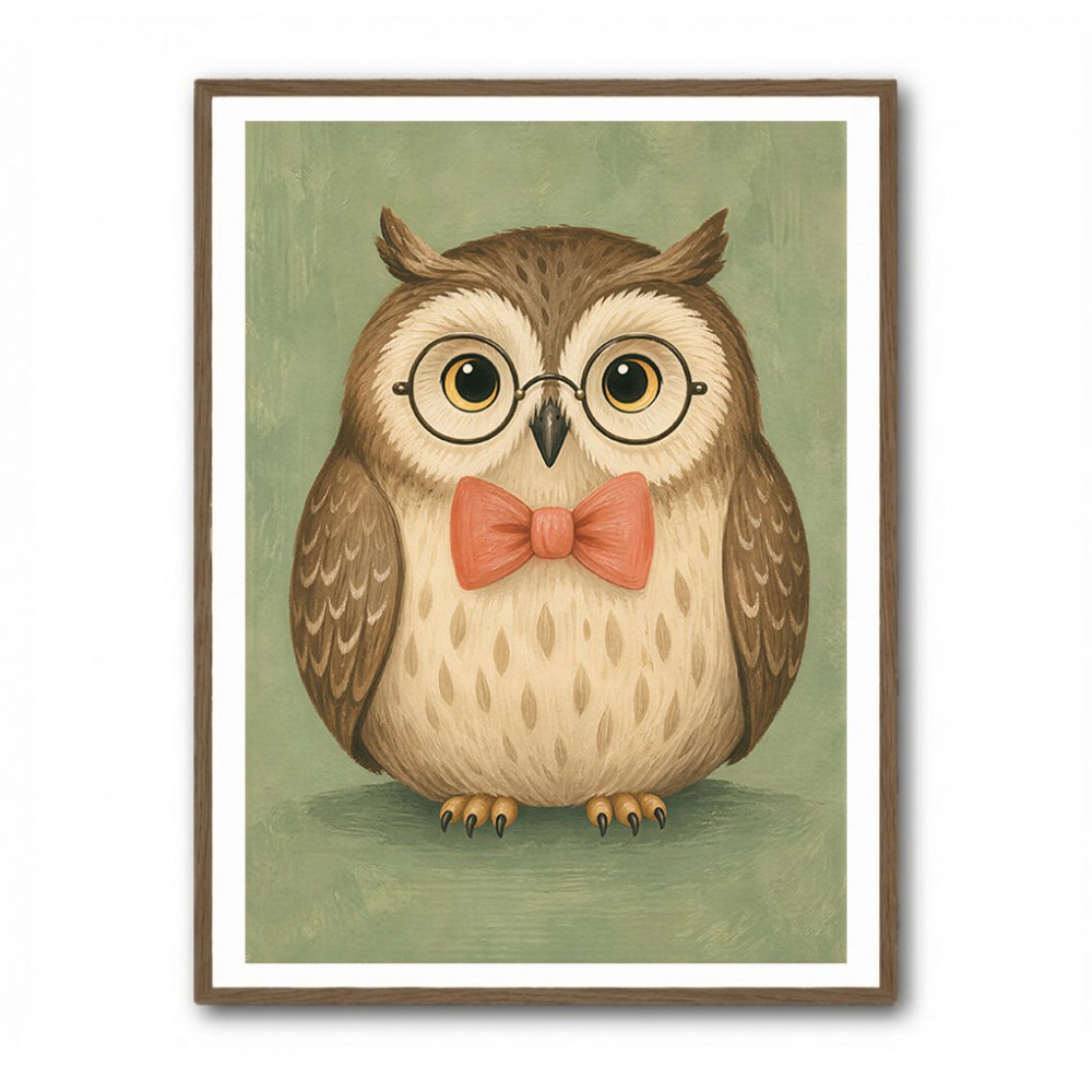 Owl With Bow
