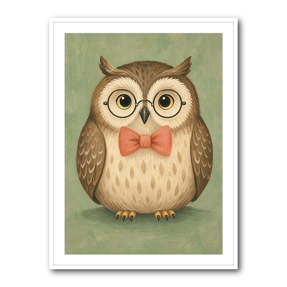 Owl With Bow