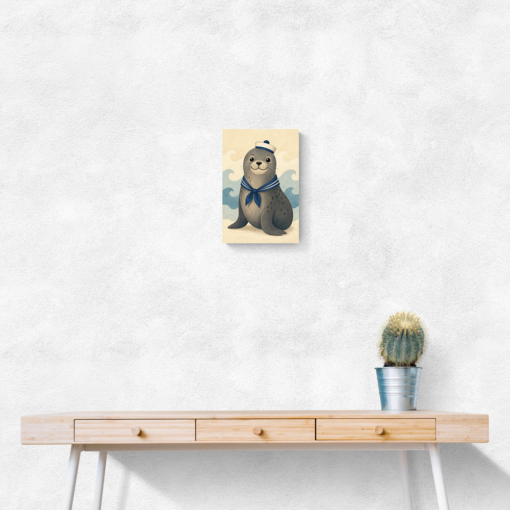 Seal With Sailor Hat