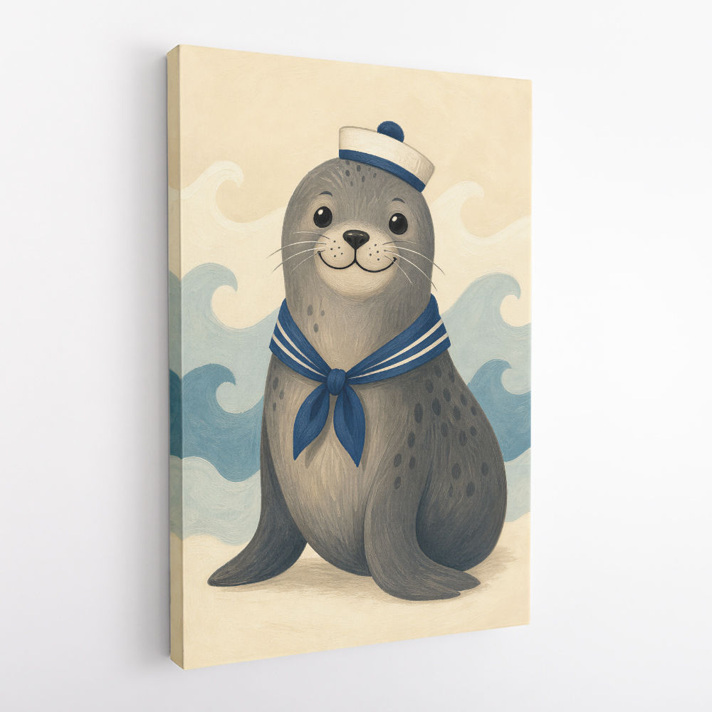 Seal With Sailor Hat