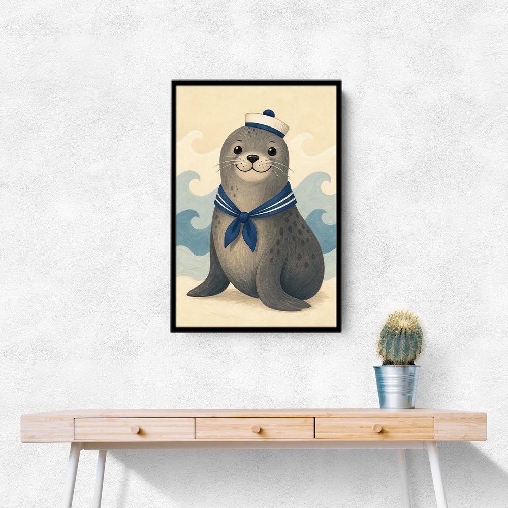 Seal With Sailor Hat