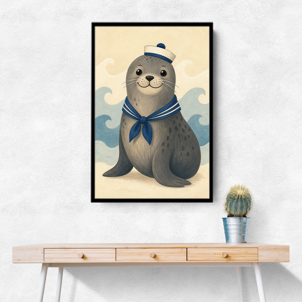 Seal With Sailor Hat