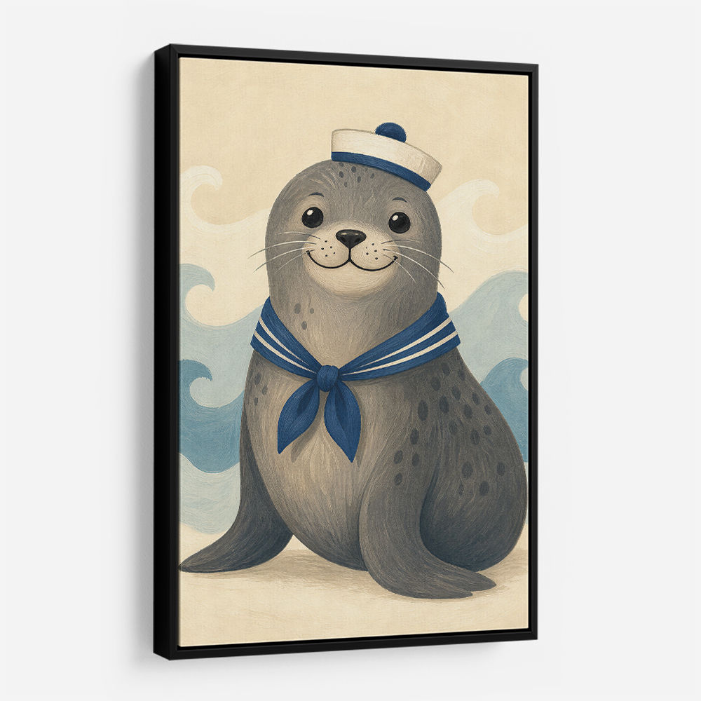 Seal With Sailor Hat