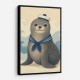Seal With Sailor Hat