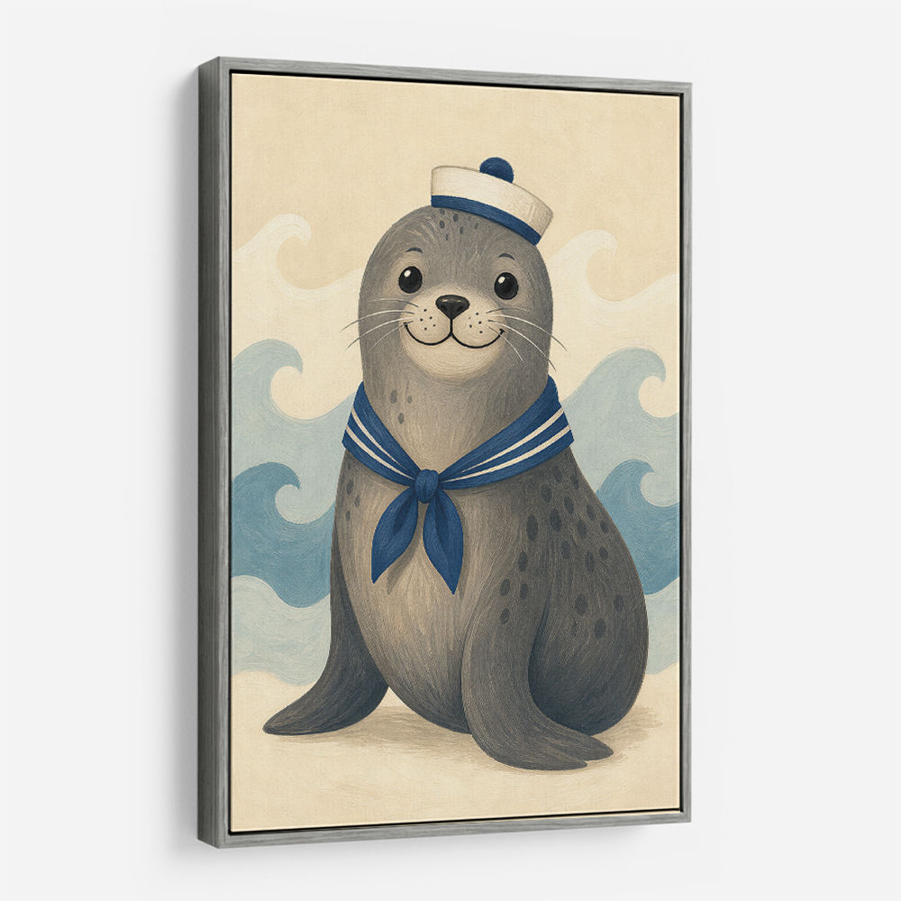 Seal With Sailor Hat