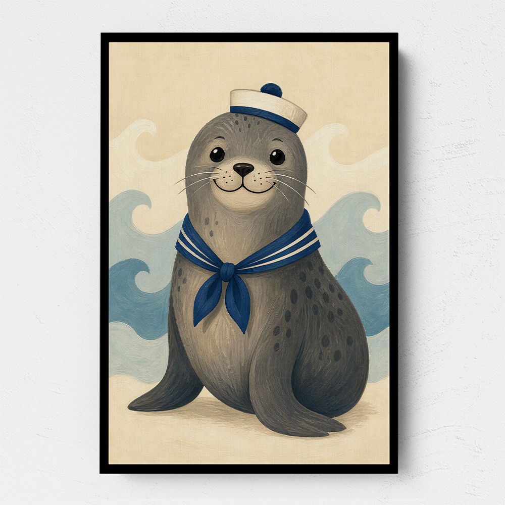 Seal With Sailor Hat