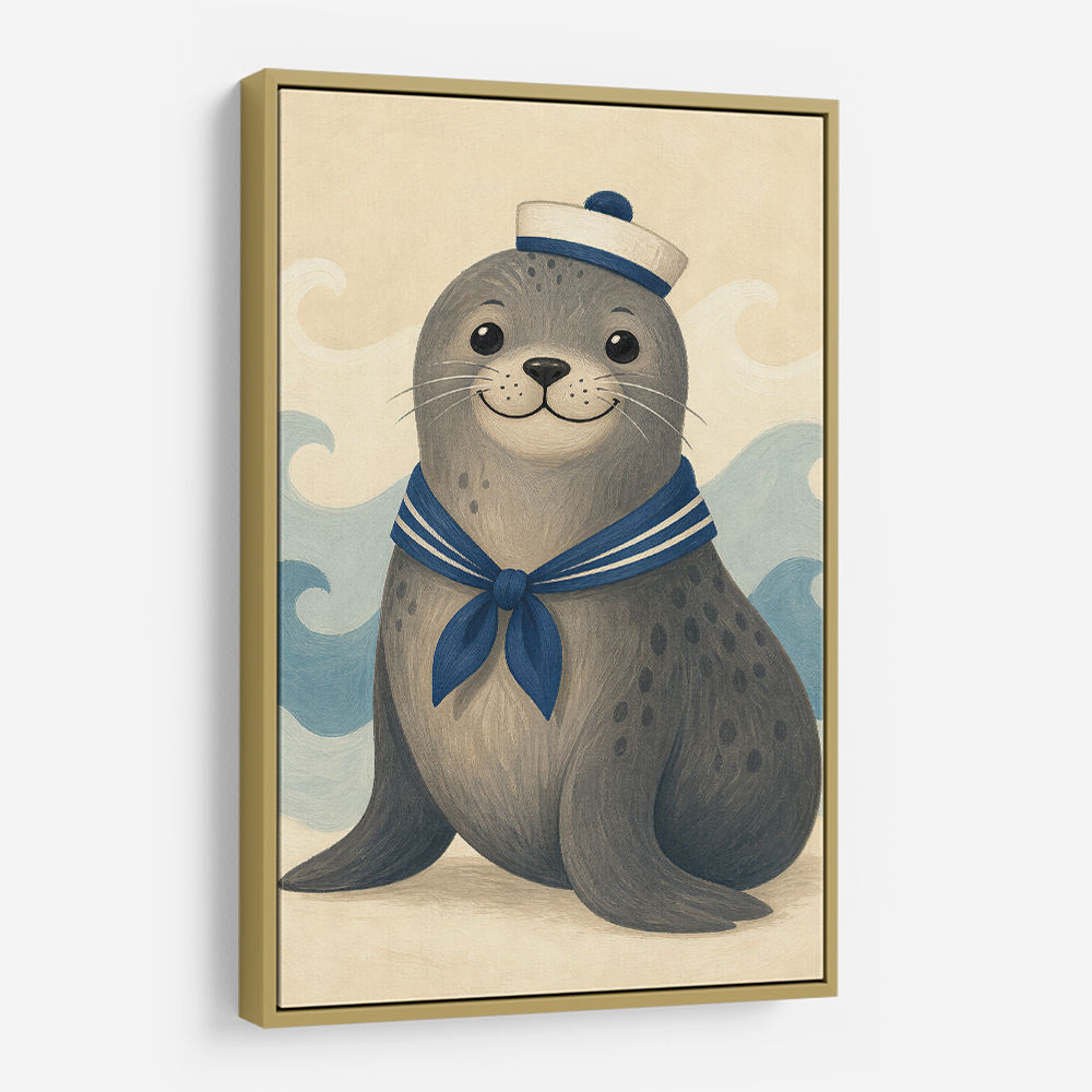 Seal With Sailor Hat
