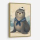 Seal With Sailor Hat