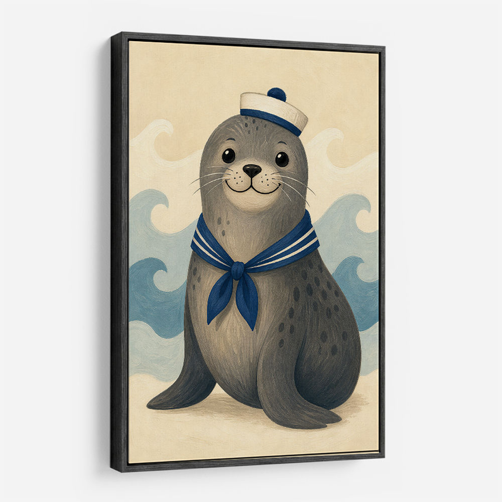 Seal With Sailor Hat