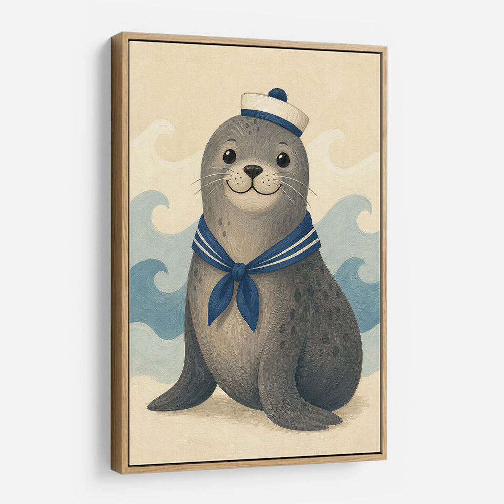 Seal With Sailor Hat