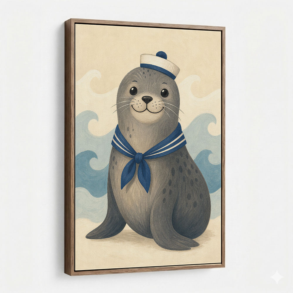 Seal With Sailor Hat