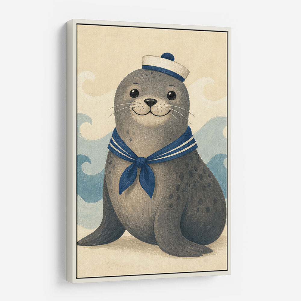 Seal With Sailor Hat