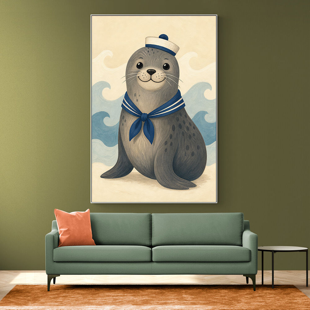 Seal With Sailor Hat