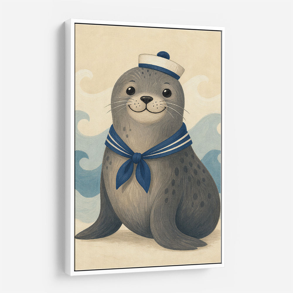 Seal With Sailor Hat