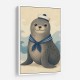 Seal With Sailor Hat
