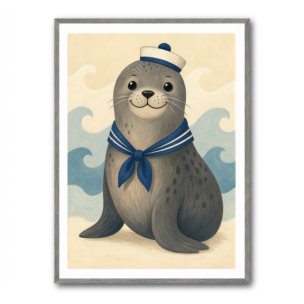 Seal With Sailor Hat