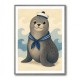 Seal With Sailor Hat