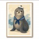 Seal With Sailor Hat