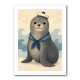 Seal With Sailor Hat
