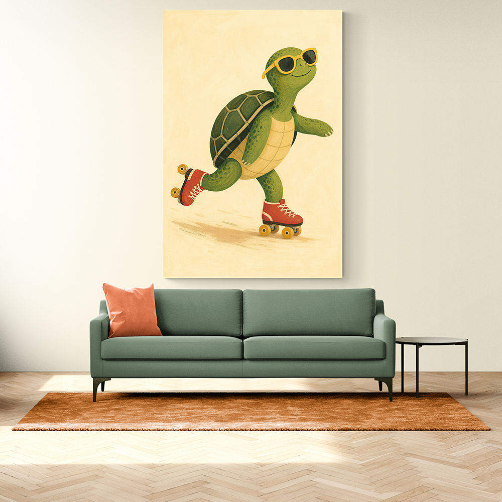 Turtle on Roller Skates