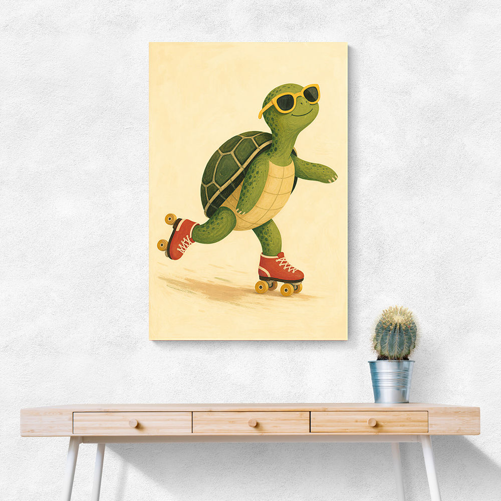 Turtle on Roller Skates