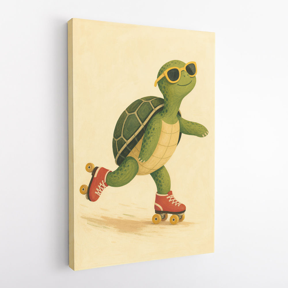 Turtle on Roller Skates