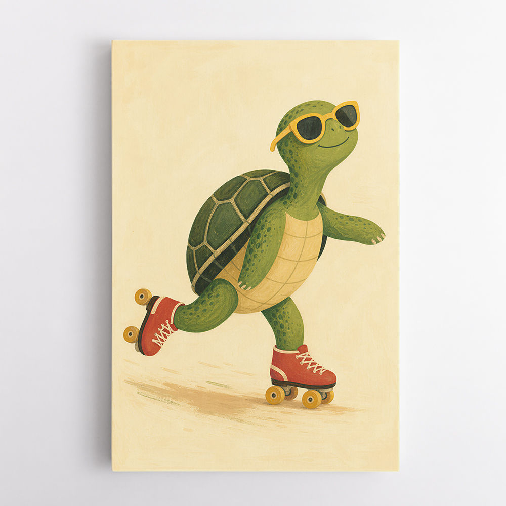 Turtle on Roller Skates