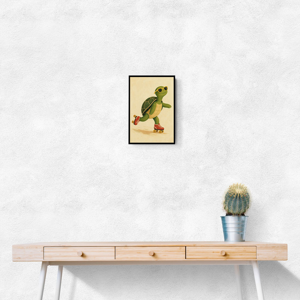Turtle on Roller Skates