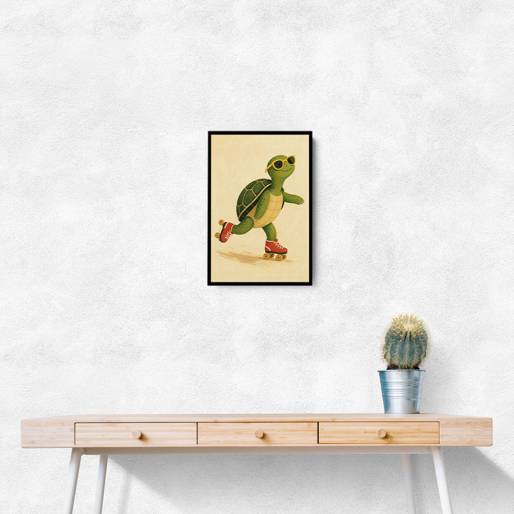 Turtle on Roller Skates