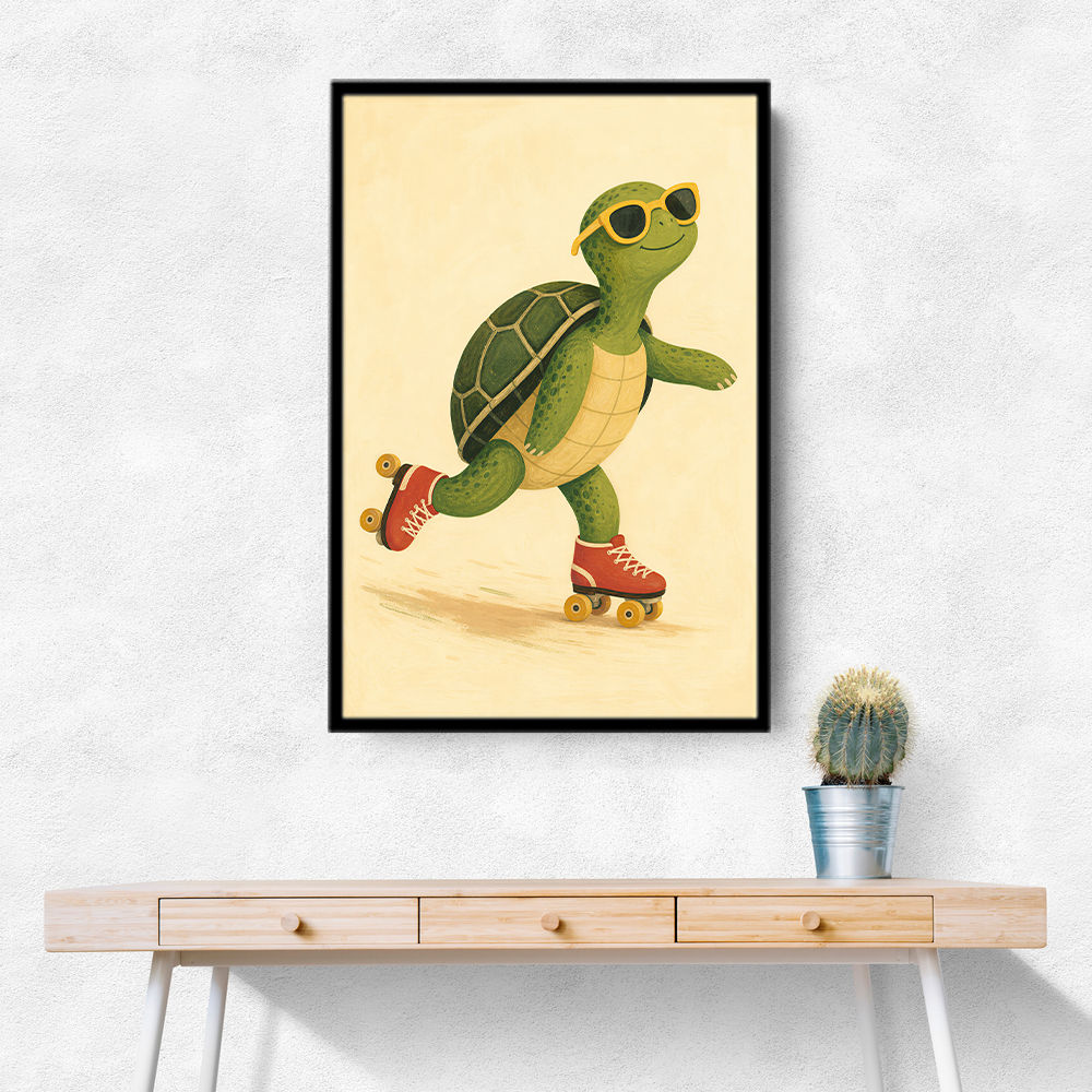 Turtle on Roller Skates