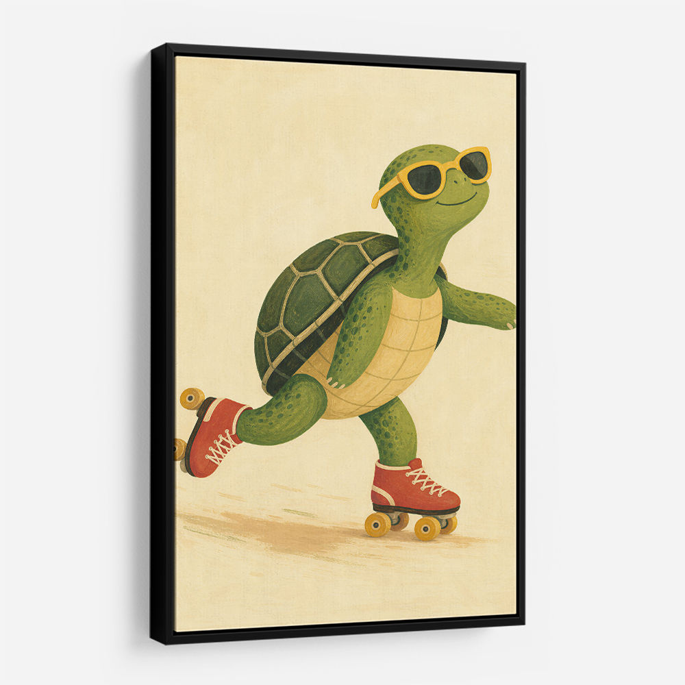 Turtle on Roller Skates