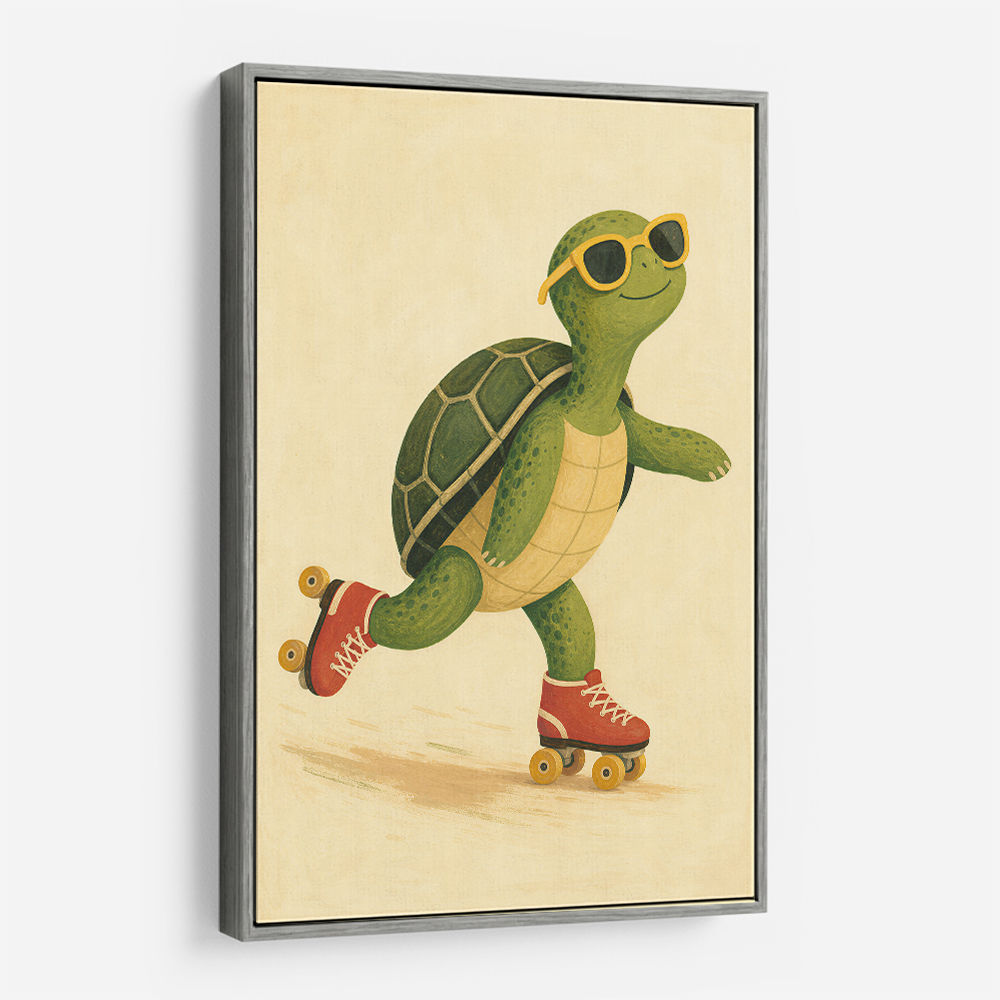 Turtle on Roller Skates