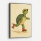 Turtle on Roller Skates