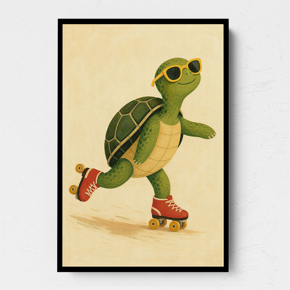 Turtle on Roller Skates