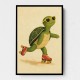 Turtle on Roller Skates