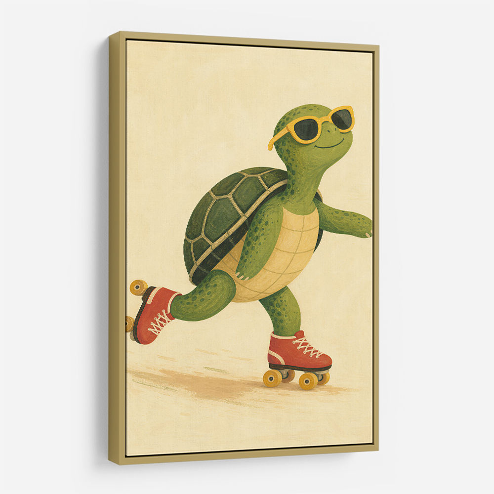 Turtle on Roller Skates