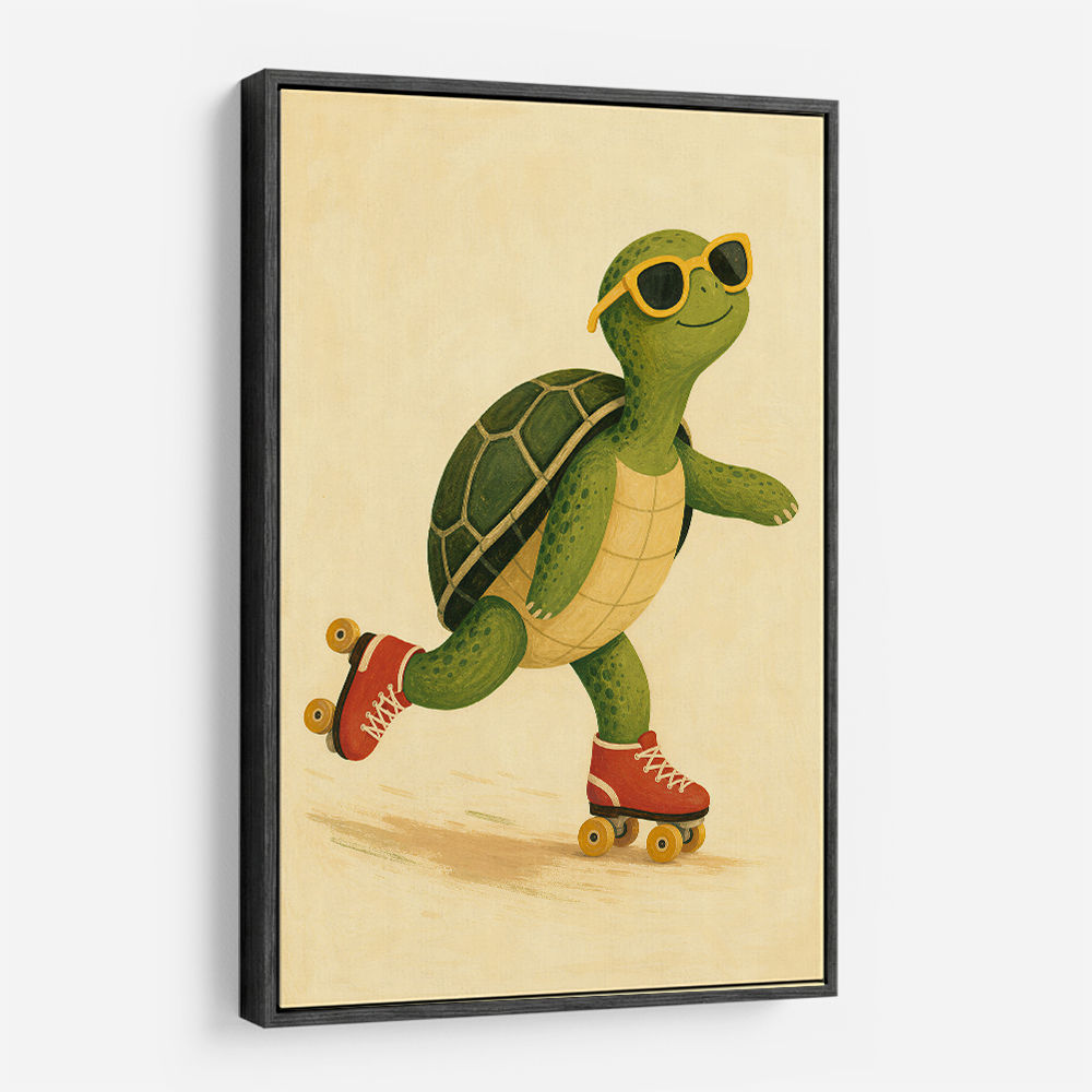 Turtle on Roller Skates