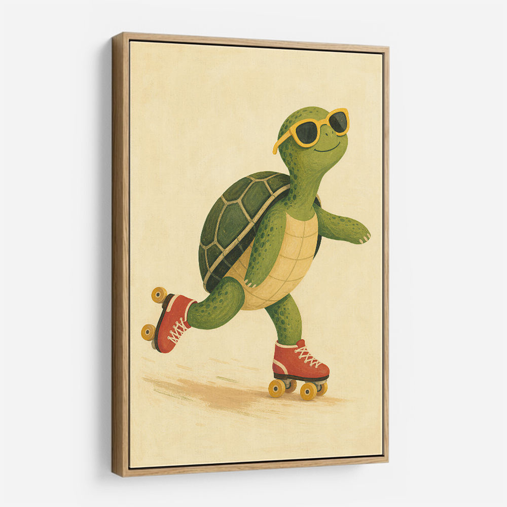 Turtle on Roller Skates