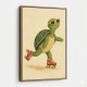 Turtle on Roller Skates