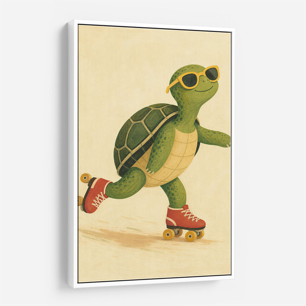 Turtle on Roller Skates