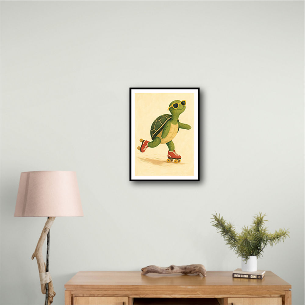 Turtle on Roller Skates