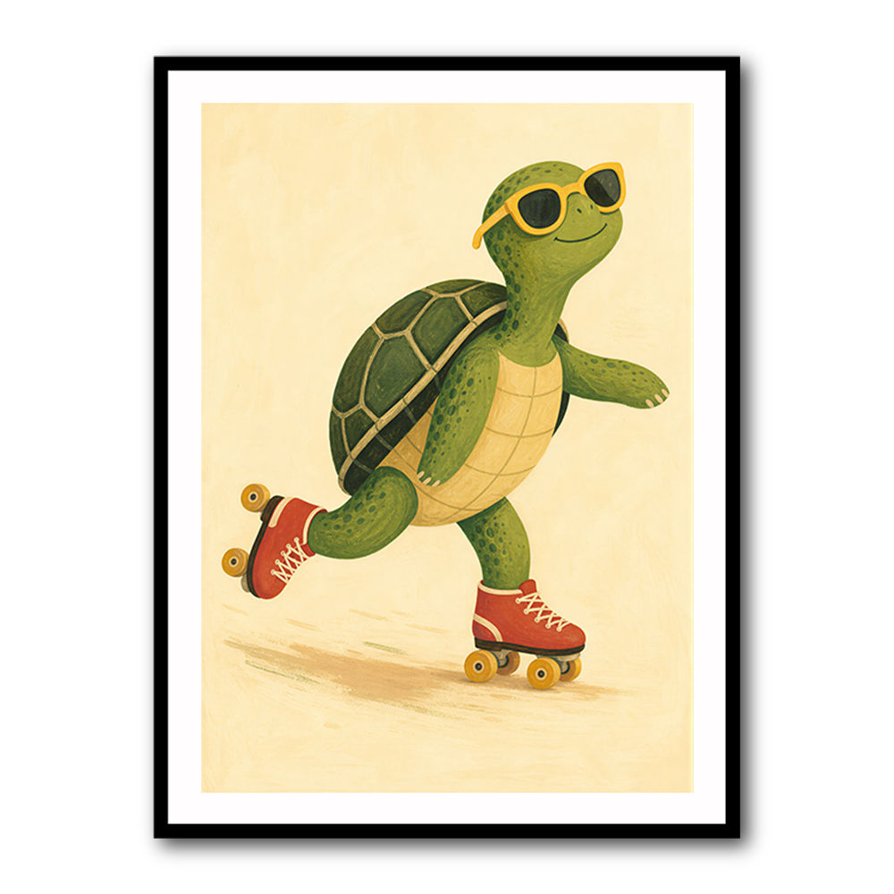 Turtle on Roller Skates