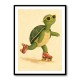 Turtle on Roller Skates