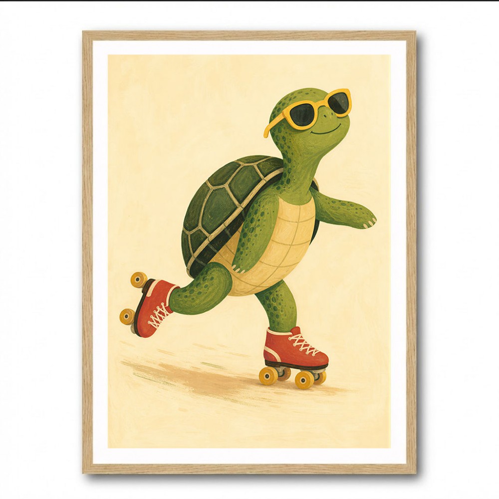 Turtle on Roller Skates