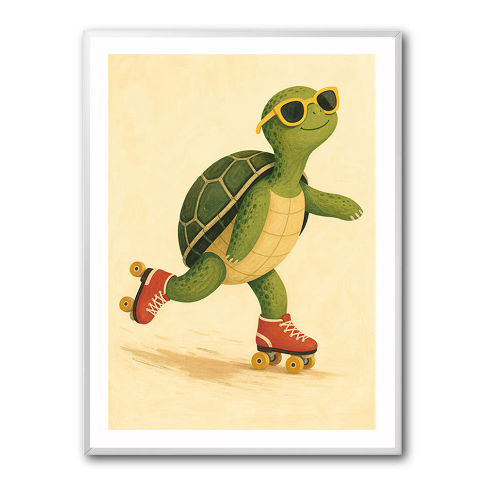 Turtle on Roller Skates