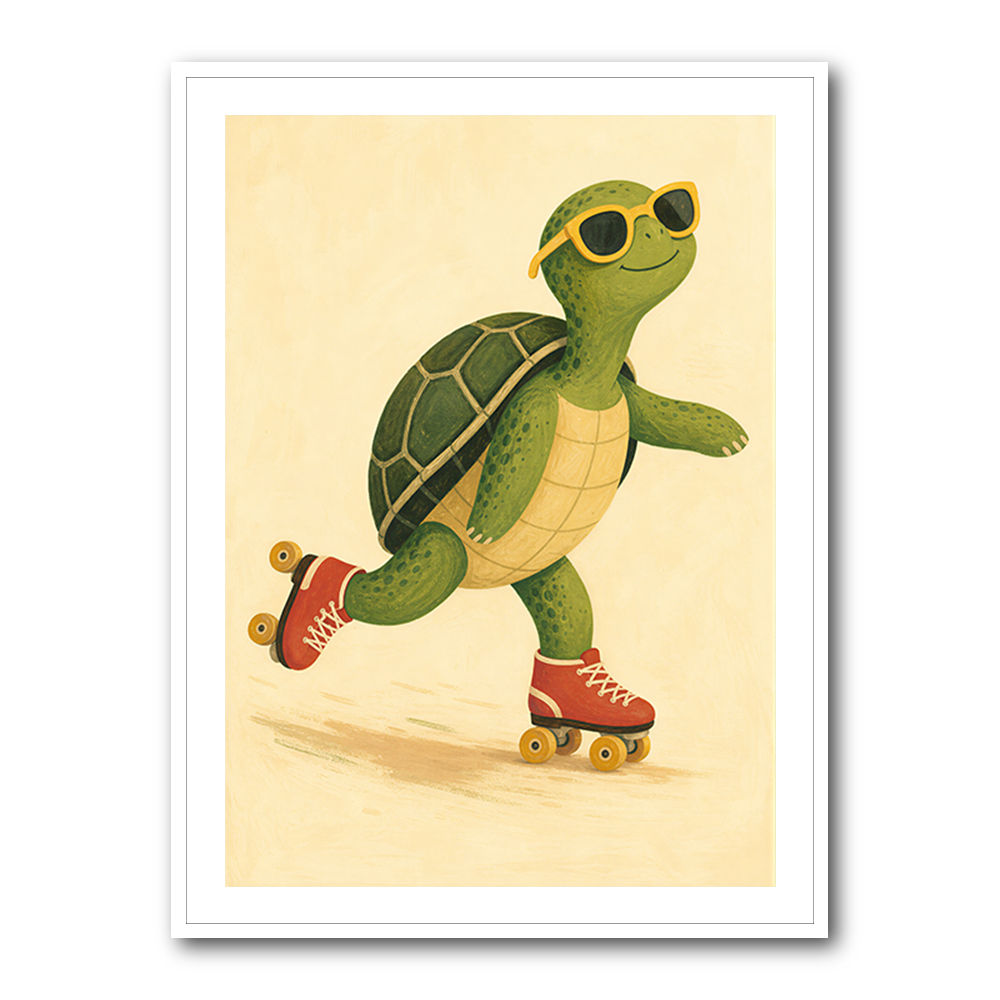 Turtle on Roller Skates